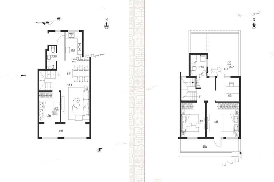 城发和樾4室2厅2卫145㎡户型图