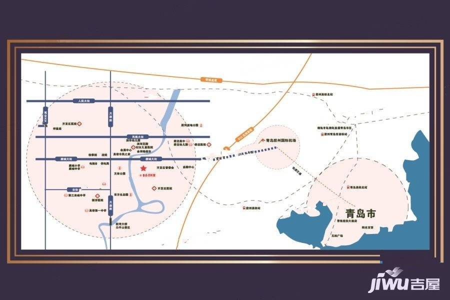 水岸东方珑湖壹号别墅位置交通图图片