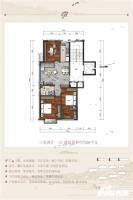 春晓兰亭3室2厅1卫98㎡户型图