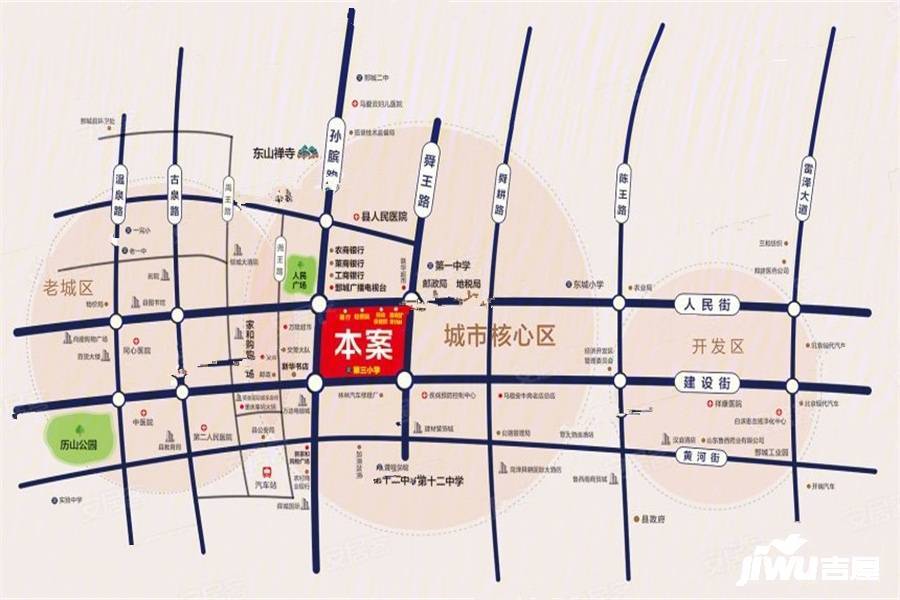 龍庭御府位置交通图