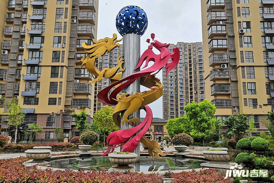 菏泽菏建东城国际入户花园设计示意图