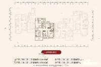 菏泽恒大御峰3室2厅2卫120㎡户型图