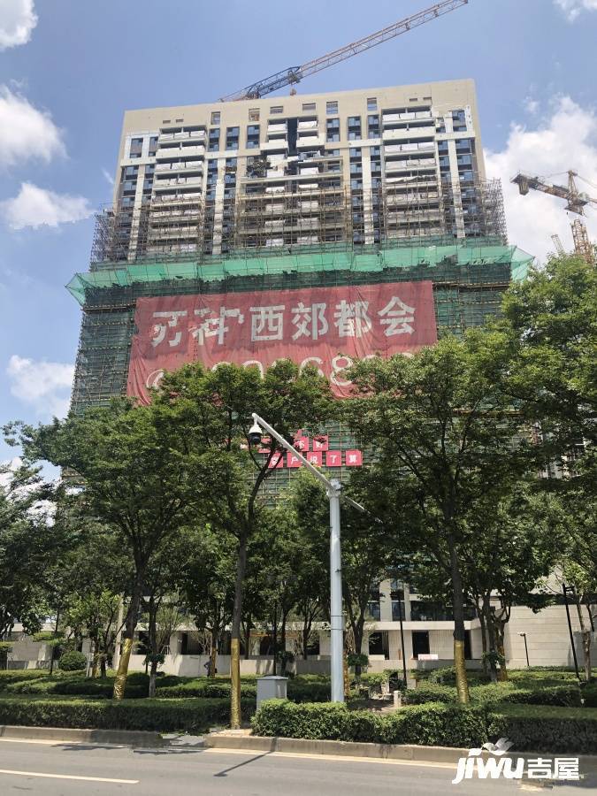 万科西郊都会实景图图片