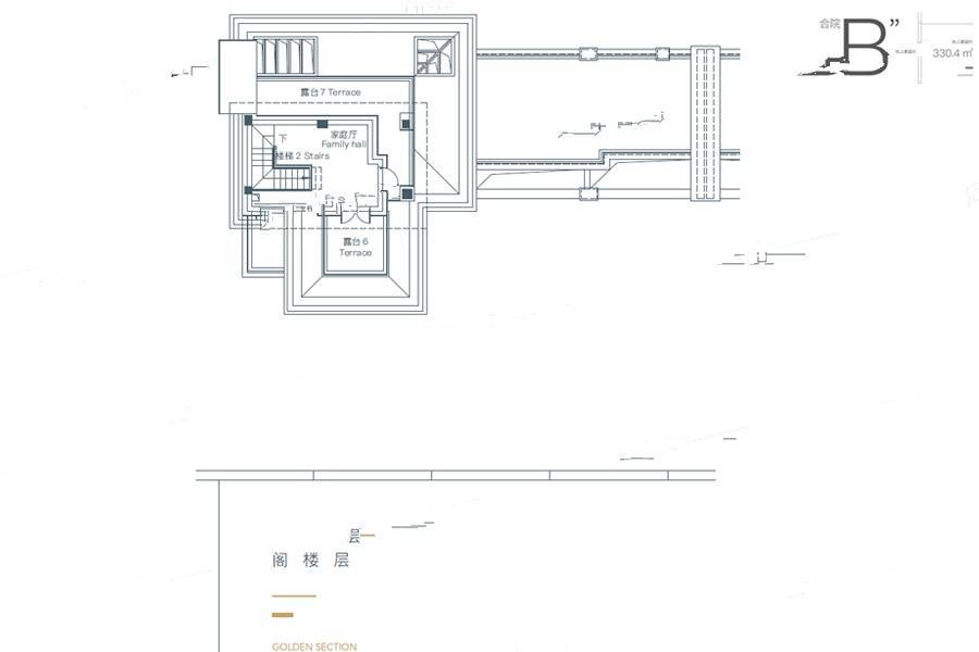 大华珞斐墅5室2厅4卫330.4㎡户型图