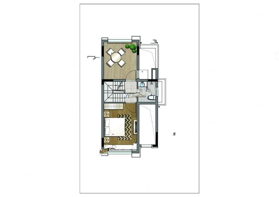 东方颐城4室2厅4卫120㎡户型图