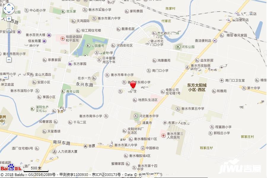 锦绣东城二期位置交通图