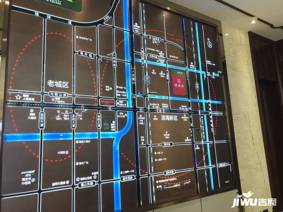 瑞安荣安府位置交通图