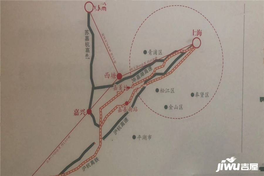 保利西塘越位置交通图图片