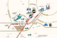 新浦西孔雀城云樾东方位置交通图图片
