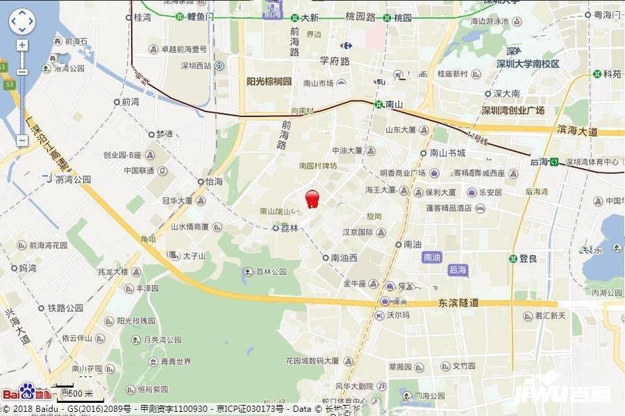 华联城市中心位置交通图