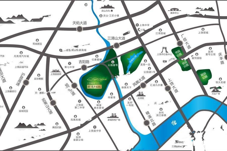 十里槠溪时光PARK位置交通图