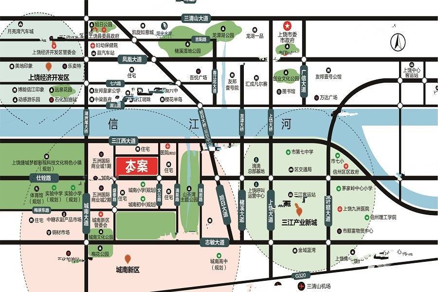 金叶名城位置交通图