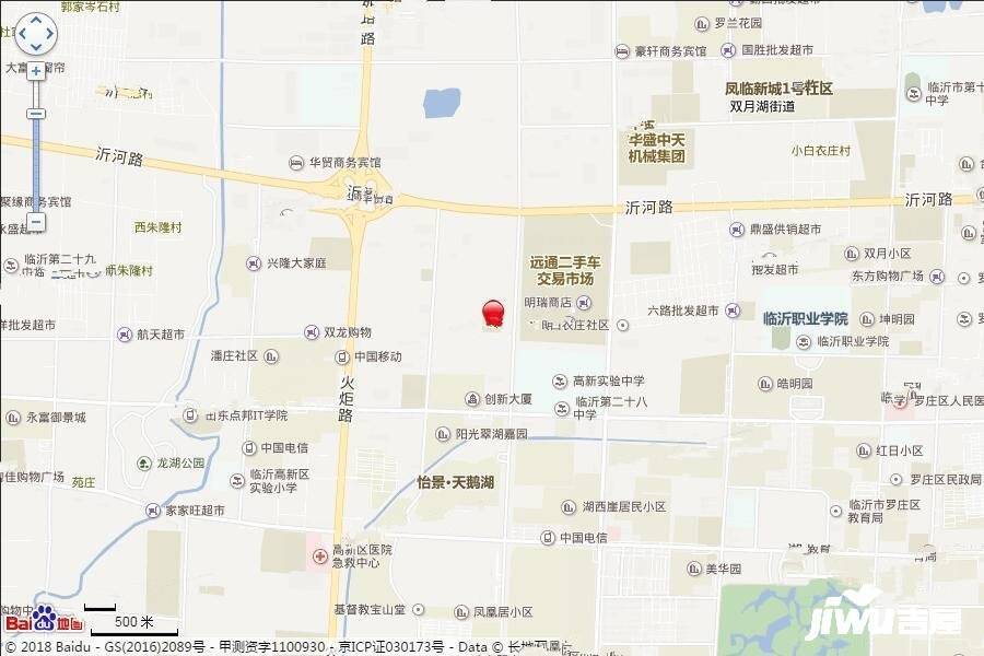 房源南湖尚城位置交通图