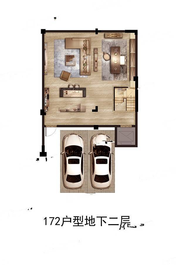 一山湖丽湾半岛5室2厅5卫172㎡户型图