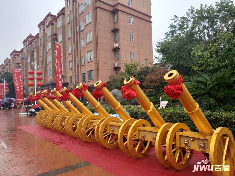 信阳总部花园实景图图片