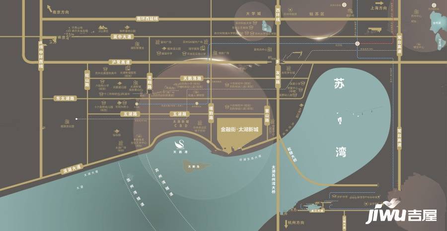 金融街融悦湾位置交通图