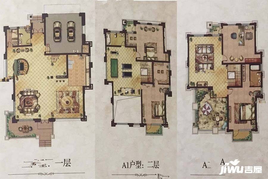 天鹅湖庄园4室4厅3卫469㎡户型图