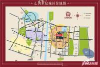 东河世纪城二期位置交通图