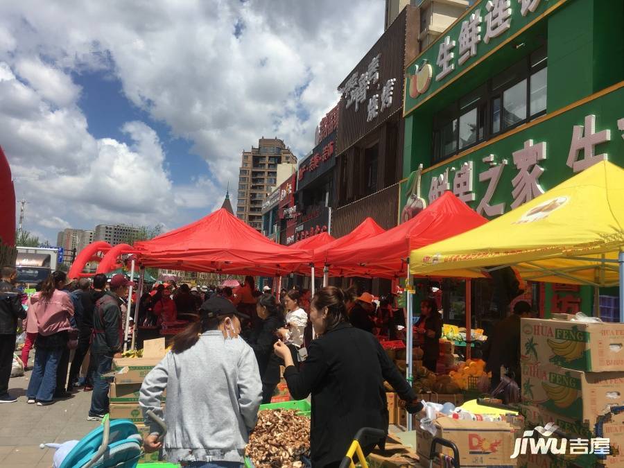 公园道1号紫微九里满族风情商街实景图图片