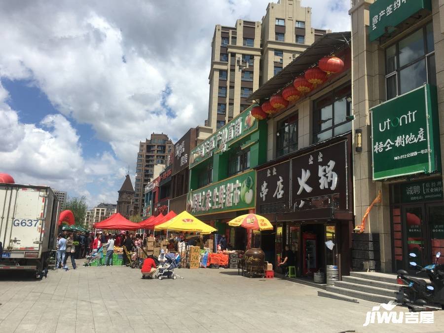 公园道1号紫微九里满族风情商街实景图图片