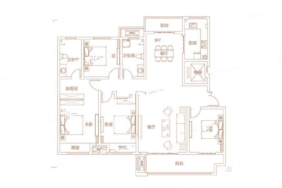 宁陵建业春天里
                                                            4房2厅2卫
