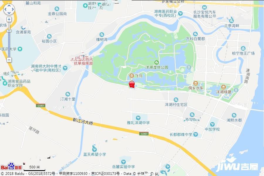 映客龙湖璟翠公馆位置交通图