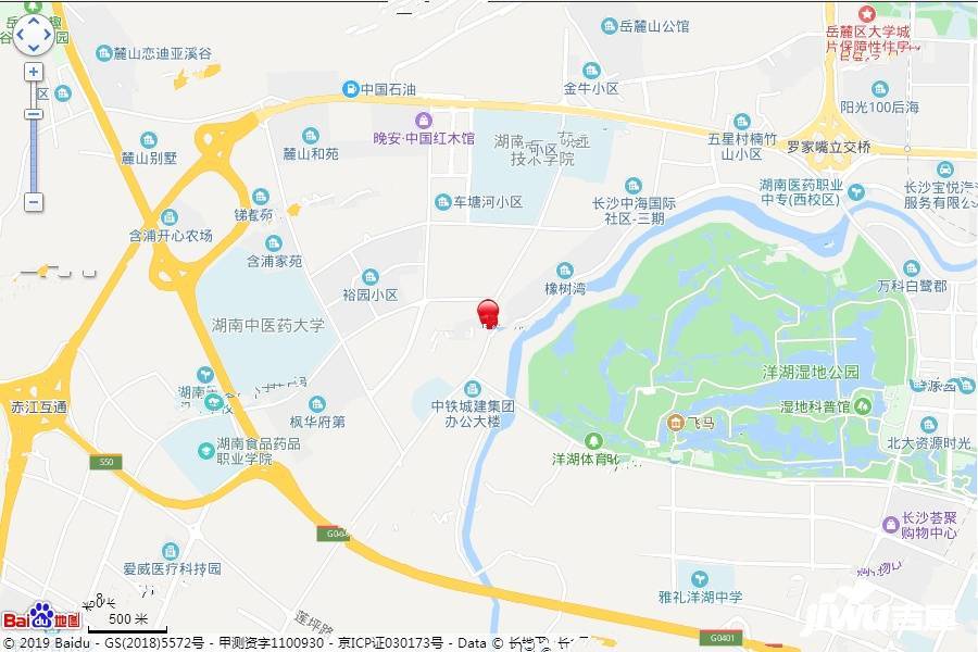 中国铁建京师璟台位置交通图