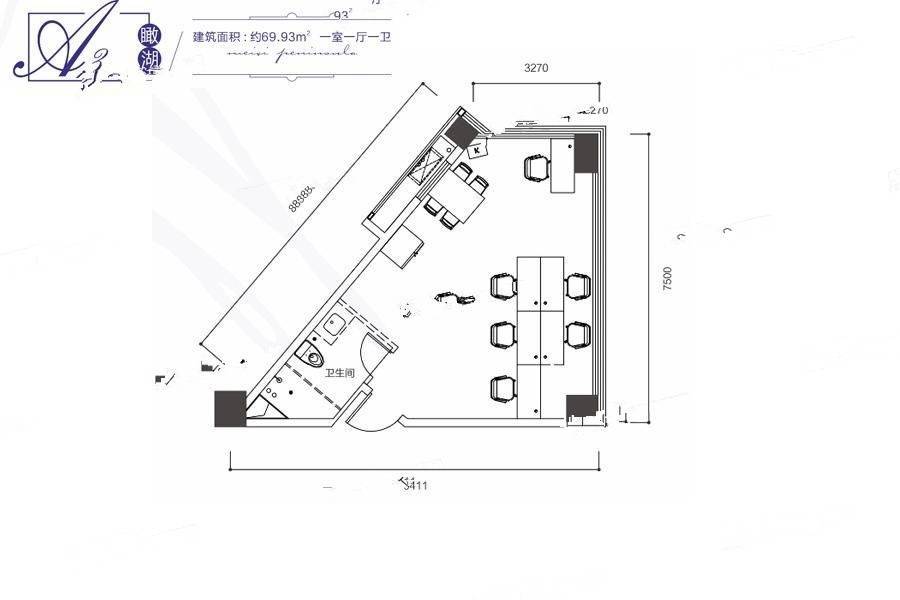 熙科梅溪半岛户型图