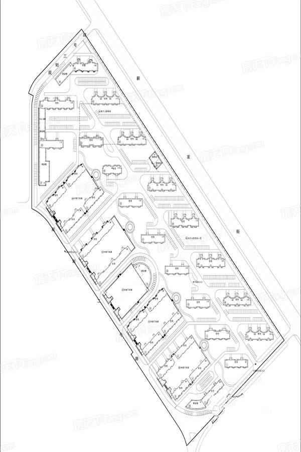 大慶高新區銀河太陽城四期外景圖/效果圖35- 吉屋網