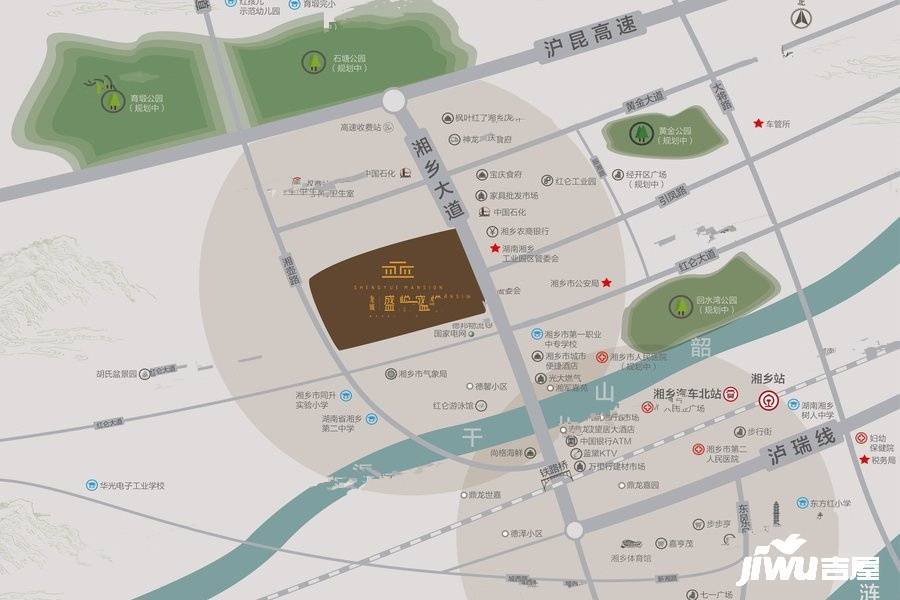 龙城盛悦府位置交通图