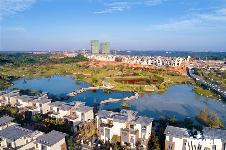 湘江富力城高层实景图图片