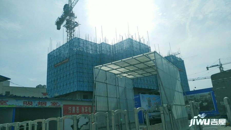 建业壹号城邦实景图图片