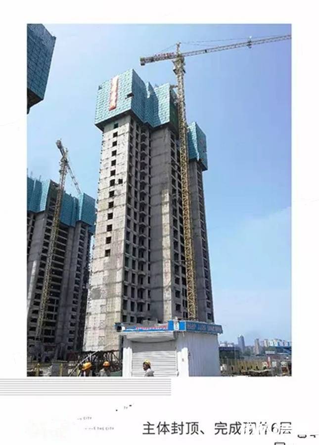 建业壹号城邦实景图图片