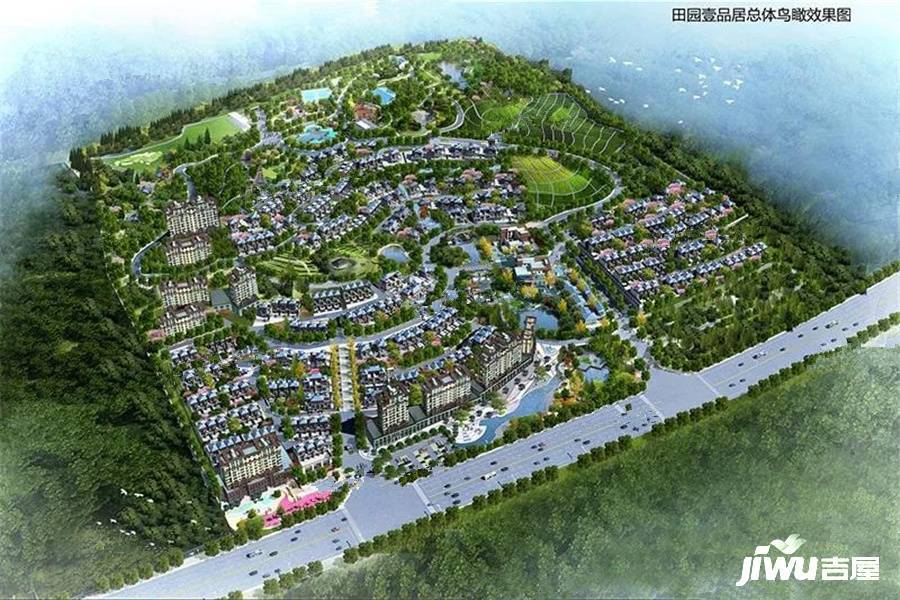 田园壹品居效果图图片