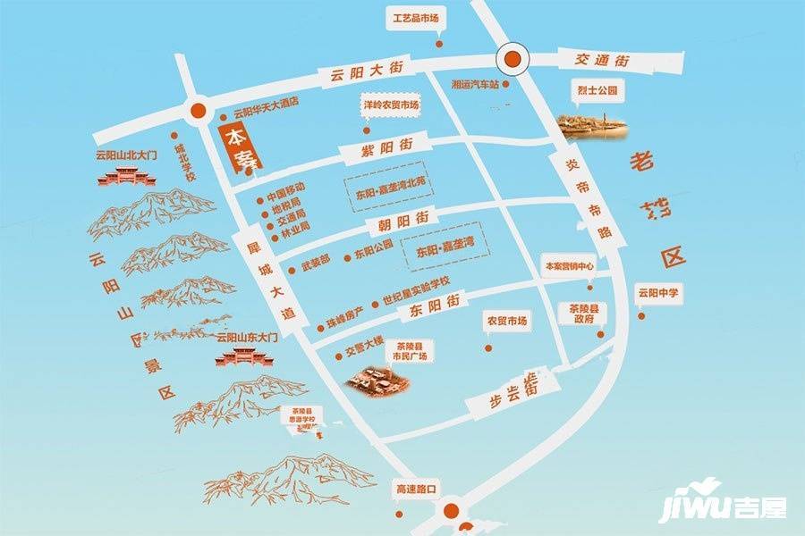 东阳嘉垄港位置交通图