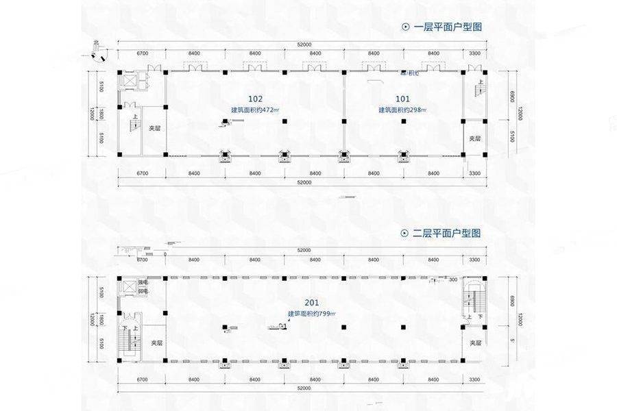 金城华亿健康产业园普通住宅799㎡户型图