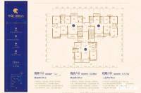 中建玥熙台普通住宅153.1㎡户型图