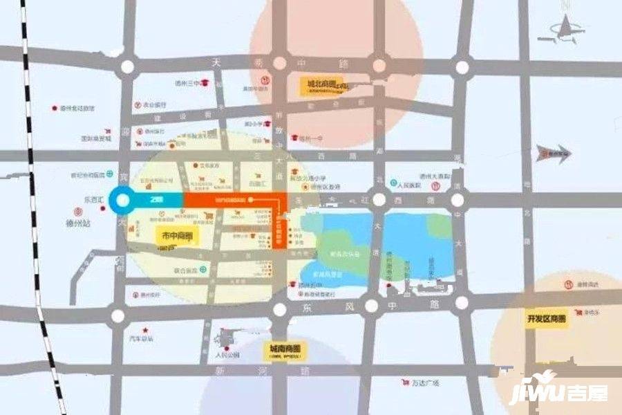 东方红名店街位置交通图
