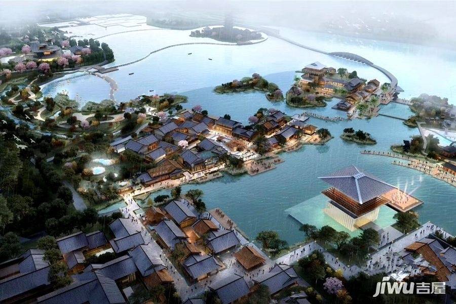 扬州玥珑湖效果图图片