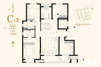 中海华樾4室2厅2卫137㎡户型图