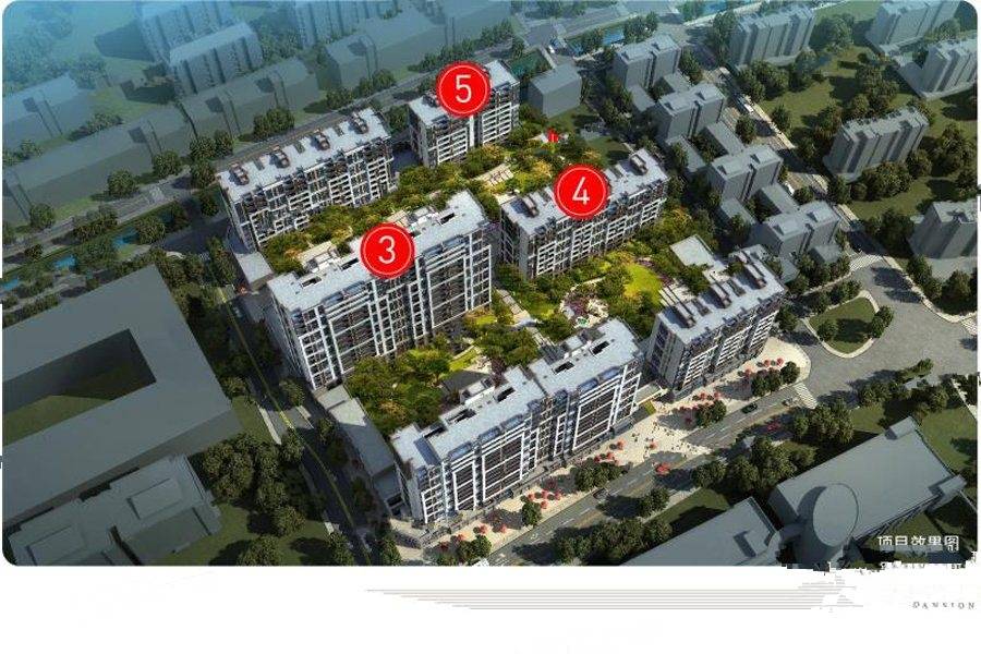 西房余杭公館沙盤圖