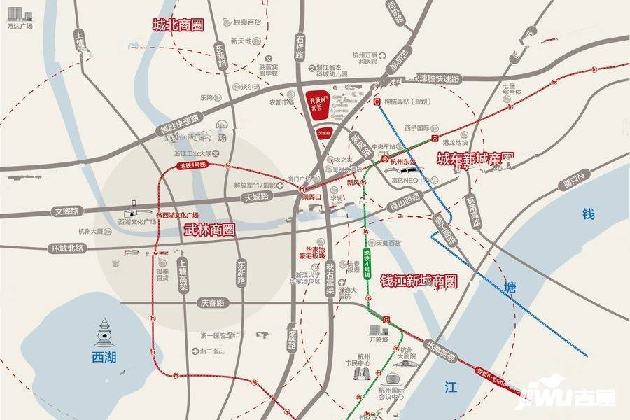 天城府位置交通圖4
