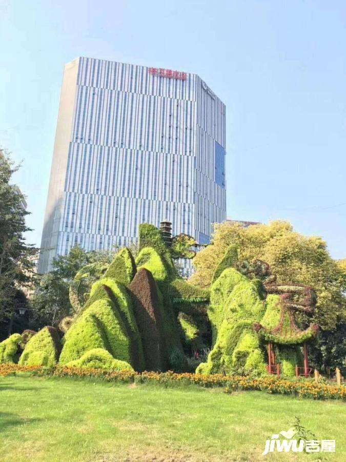 杭州万通中心实景图图片