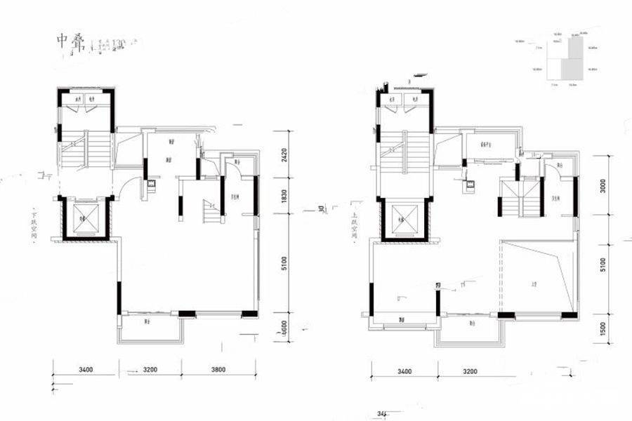 怀石雅苑春上雅庐4室2厅3卫139㎡户型图