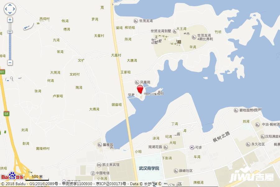 力高雍湖湾位置交通图