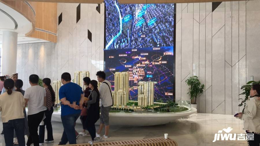武汉城建星河2049星里城沙盘图图片