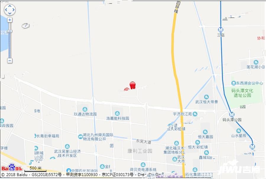 中国铁建江语城位置交通图4