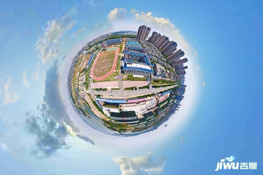 阳光城央座实景图图片