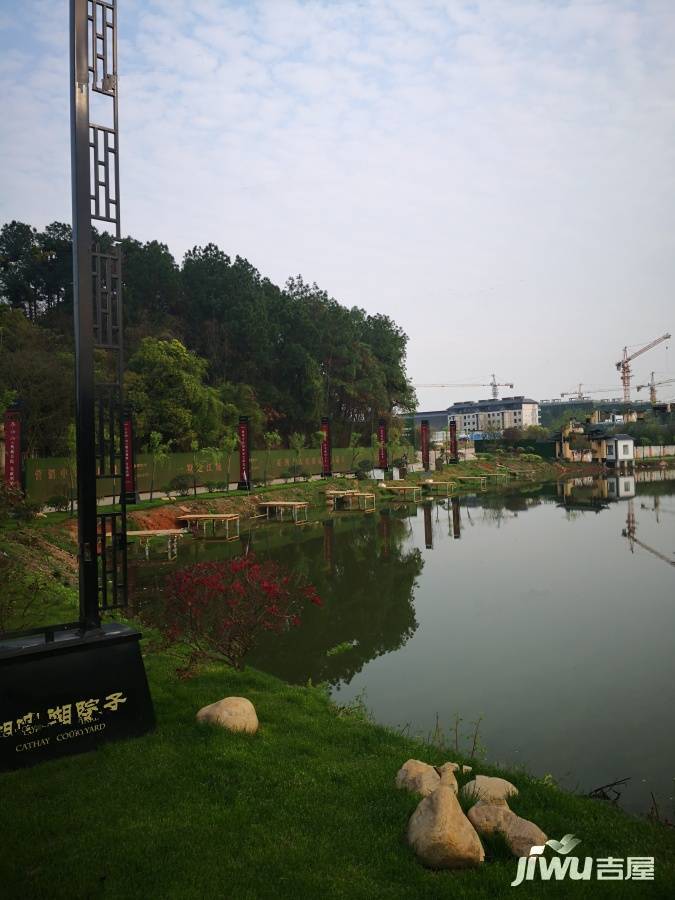 泰禾知音湖院子实景图图片