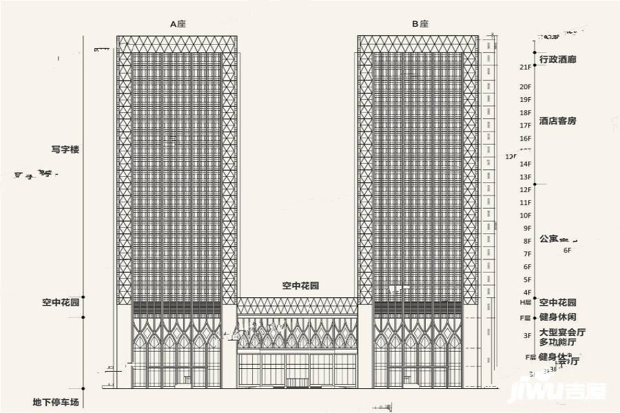 凯景国际大厦规划图图片